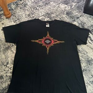 Vintage 2004 Harley Davidson Big Sky Montana Eagle Graphic T Shirt